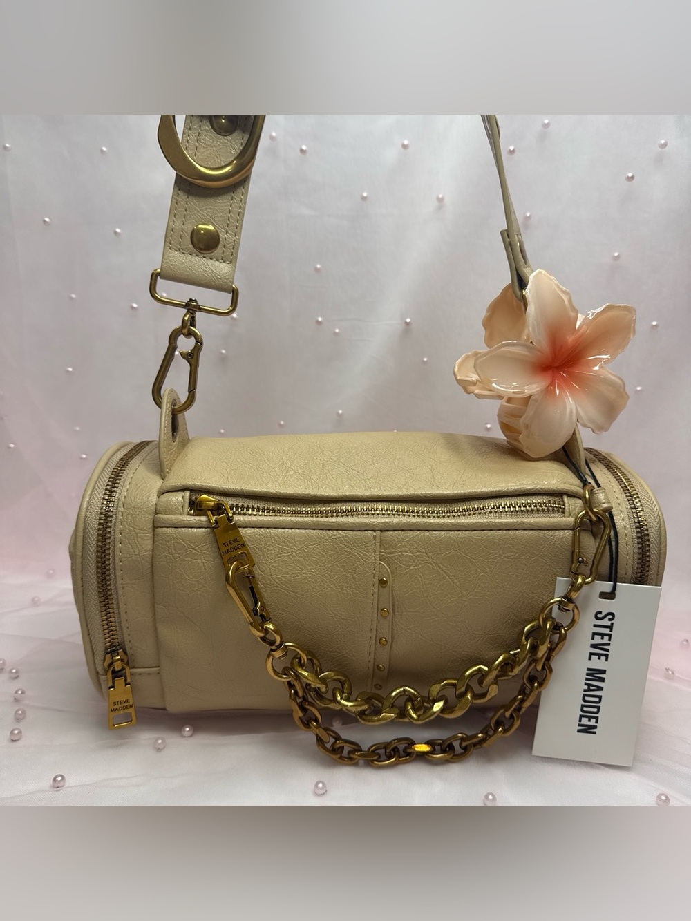 Steve Madden Beige Shoulder Bag ✨